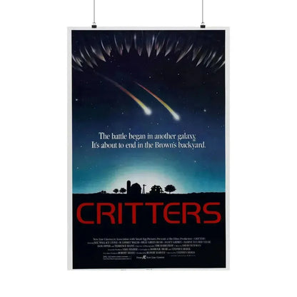 CRITTERS (2) 1986 - Paper Movie Poster 24″ x 36″ Matte - The Sticker Space