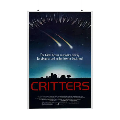 CRITTERS (2) 1986 - Paper Movie Poster 36" x 54" Matte - The Sticker Space