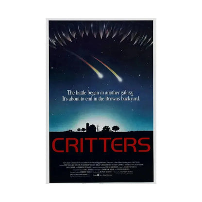 CRITTERS (2) 1986 - Paper Movie Poster - The Sticker Space