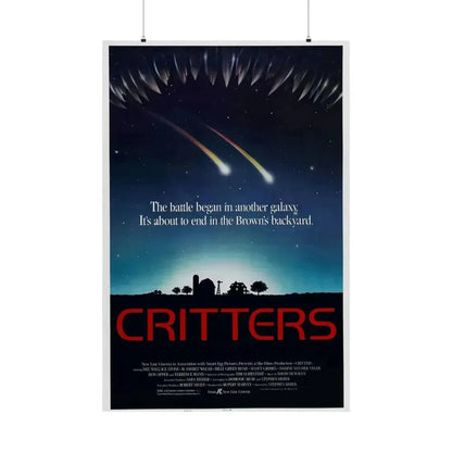 CRITTERS (2) 1986 - Paper Movie Poster - The Sticker Space