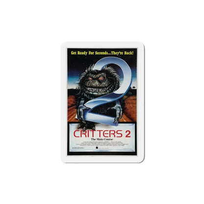 Critters 2 The Main Course 1988 Movie Poster Refrigerator Magnet 5 Inch - The Sticker Space