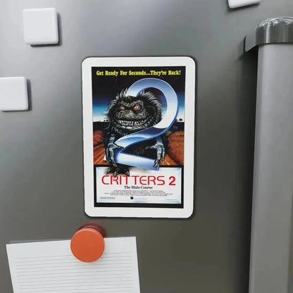 CRITTERS 2 THE MAIN COURSE 1988 Movie Poster - Refrigerator Magnet - The Sticker Space
