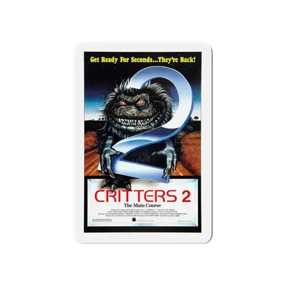CRITTERS 2 THE MAIN COURSE 1988 Movie Poster - Refrigerator Magnet - The Sticker Space