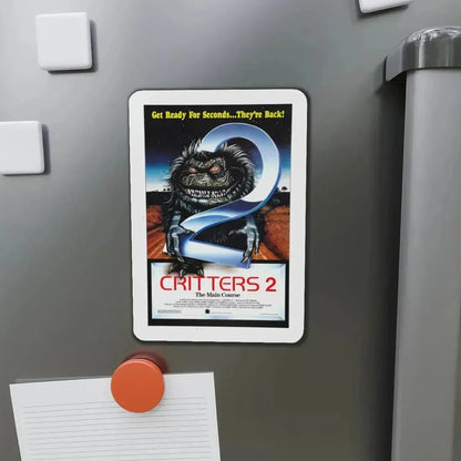 CRITTERS 2 THE MAIN COURSE 1988 Movie Poster - Refrigerator Magnet - The Sticker Space