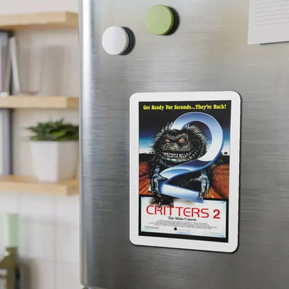 CRITTERS 2 THE MAIN COURSE 1988 Movie Poster - Refrigerator Magnet - The Sticker Space