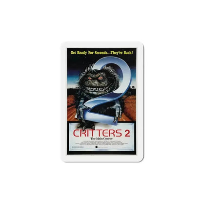 Critters 2 The Main Course 1988 Movie Poster Refrigerator Magnet - The Sticker Space