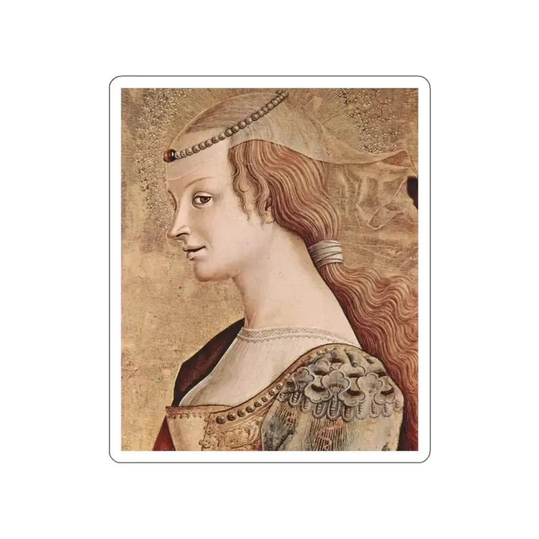 CRIVELLI, Carlo - 018 (Artwork) STICKER Vinyl Die-Cut Decal - The Sticker Space