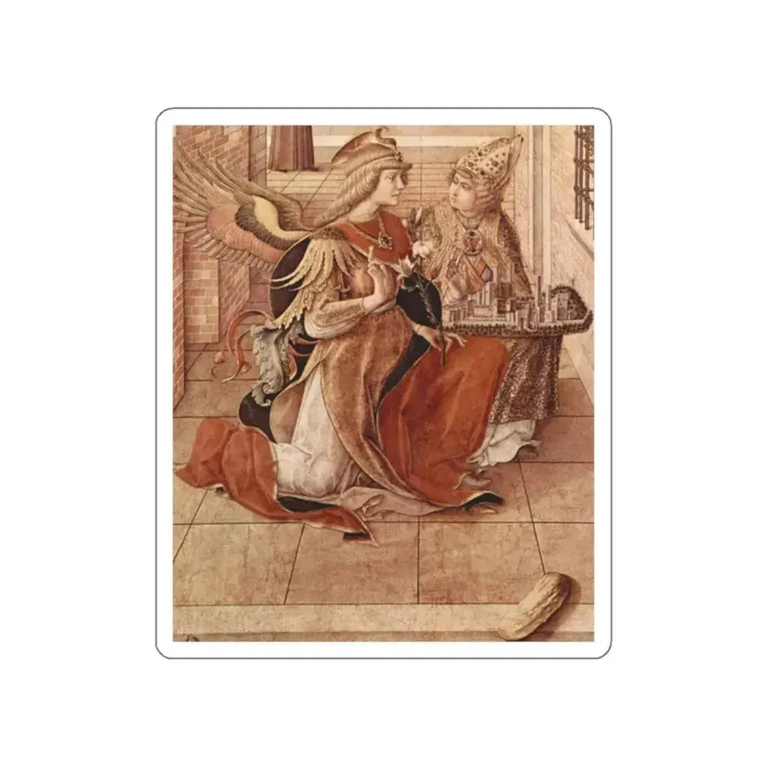 CRIVELLI, Carlo - 071 (Artwork) STICKER Vinyl Die-Cut Decal White Die-Cut 2 Inch - The Sticker Space