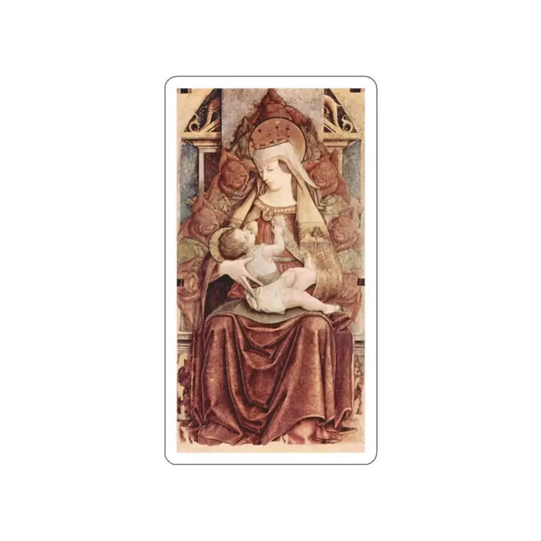 CRIVELLI, Carlo - 082 (Artwork) STICKER Vinyl Die-Cut Decal White Die-Cut 2 Inch - The Sticker Space