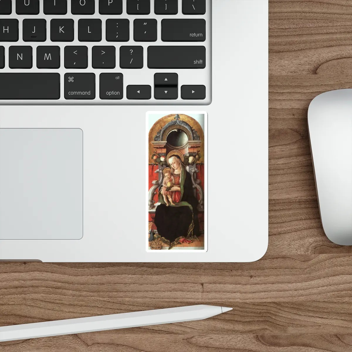 SKU:18972345070101321553 Sticker types:White Shape:Die-Cut Sizes:4" × 4"