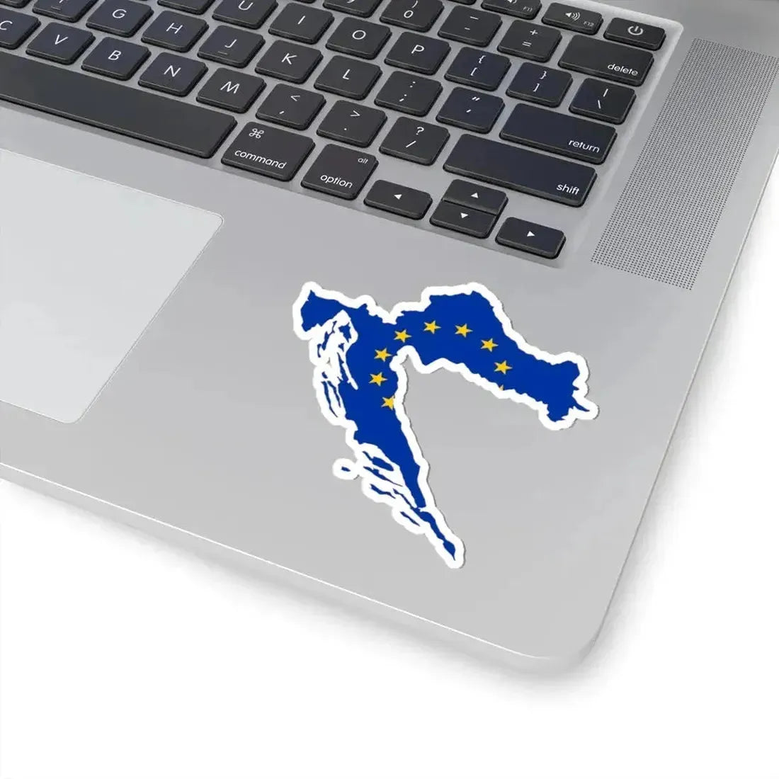 Croatia EU (Croatia) STICKER Vinyl Kiss-Cut Decal - The Sticker Space