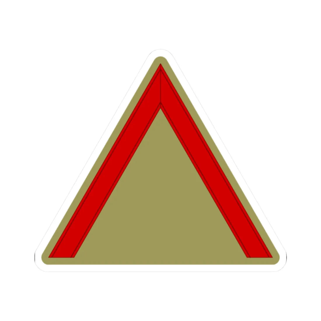 Croatia HOS OR 2 (Croatia) (Military Rank) STICKER Vinyl Kiss-Cut Decal 2 Inch White - The Sticker Space