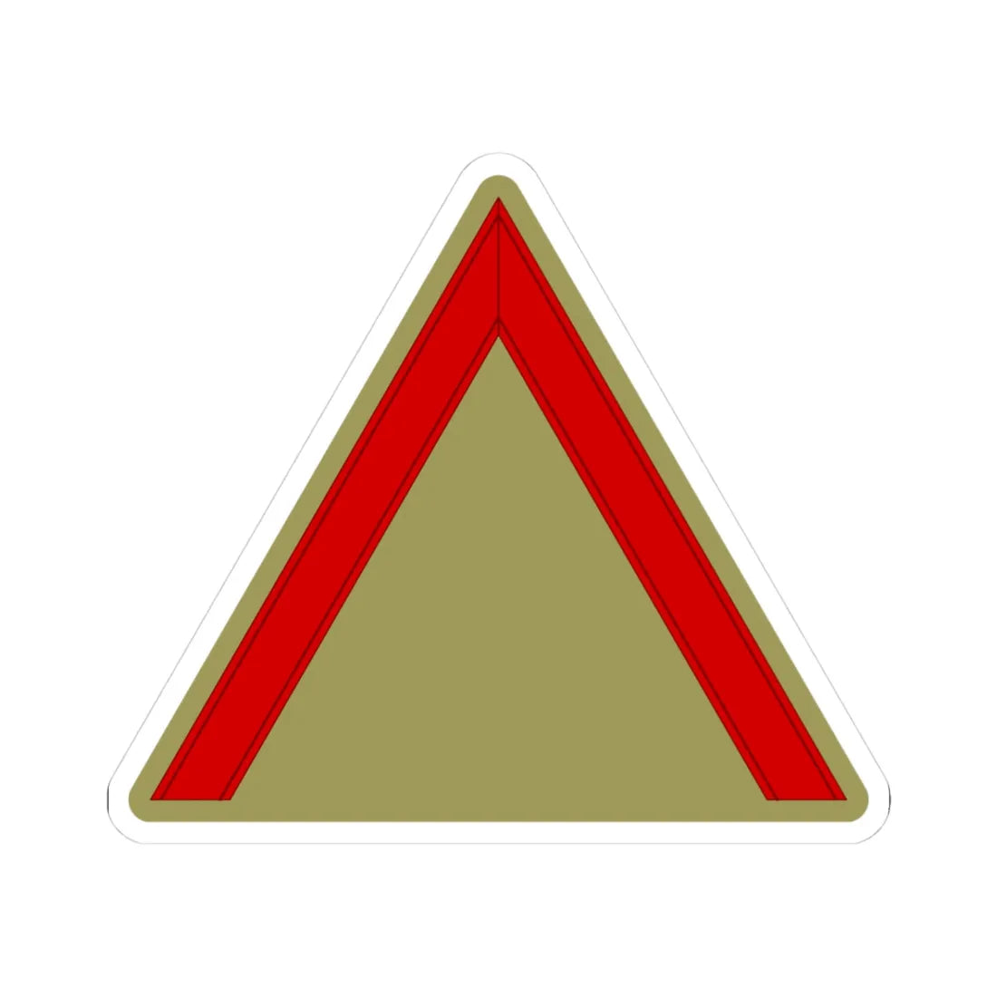 Croatia HOS OR 2 (Croatia) (Military Rank) STICKER Vinyl Kiss-Cut Decal 3 Inch White - The Sticker Space