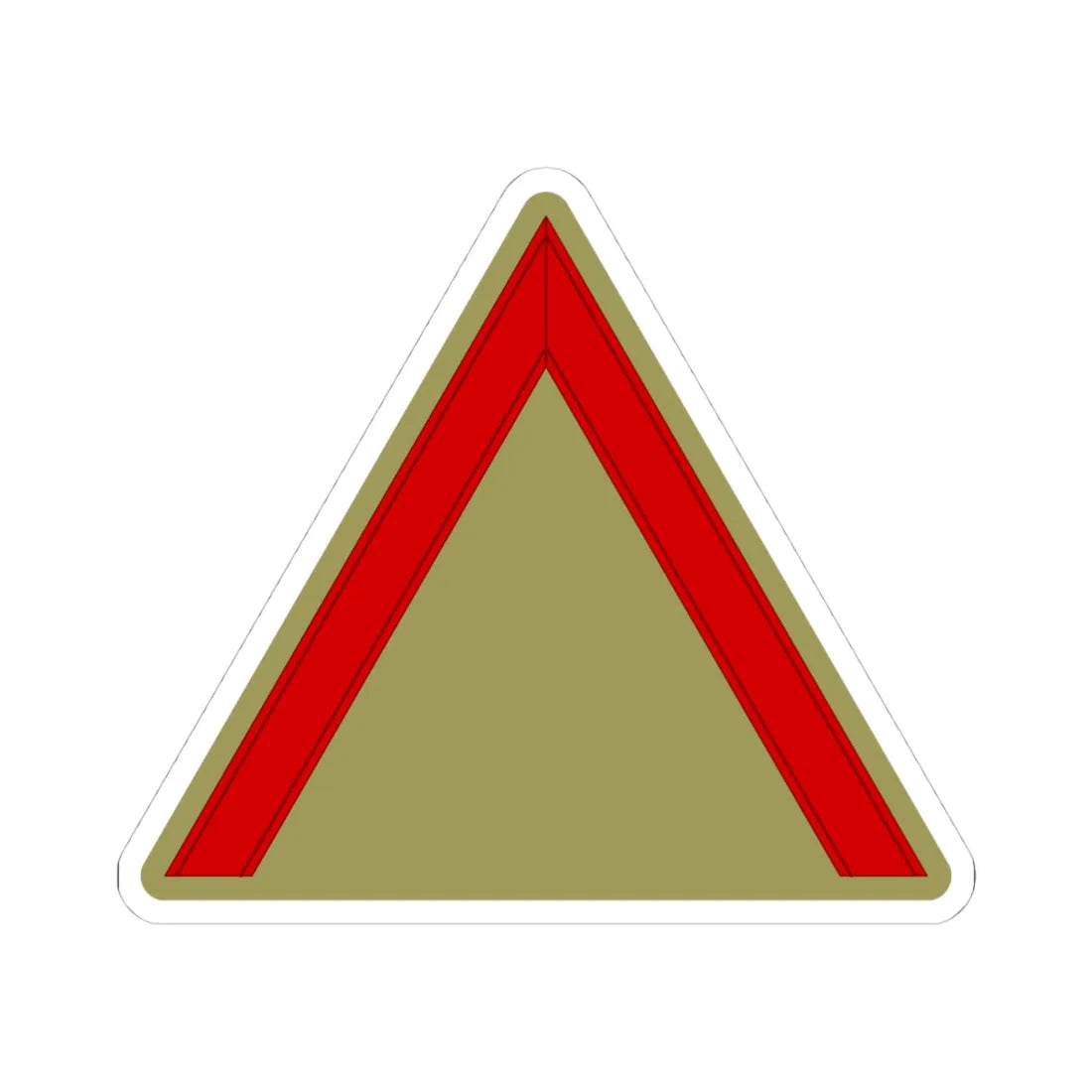 Croatia HOS OR 2 (Croatia) (Military Rank) STICKER Vinyl Kiss-Cut Decal 4 Inch White - The Sticker Space