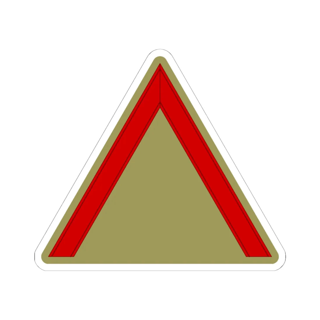 Croatia HOS OR 2 (Croatia) (Military Rank) STICKER Vinyl Kiss-Cut Decal 6 Inch White - The Sticker Space