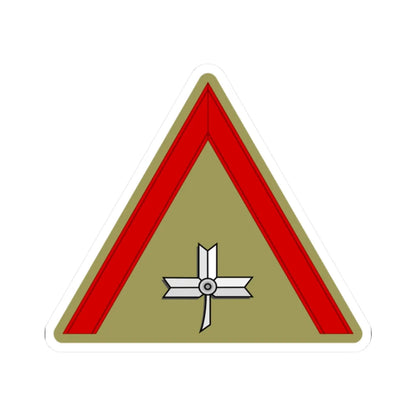 Croatia HOS OR 3 (Croatia) (Military Rank) STICKER Vinyl Kiss-Cut Decal 2 Inch White - The Sticker Space