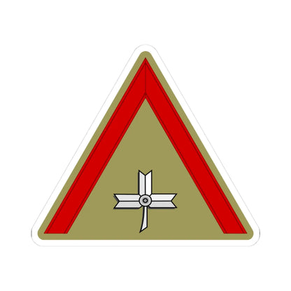 Croatia HOS OR 3 (Croatia) (Military Rank) STICKER Vinyl Kiss-Cut Decal 3 Inch White - The Sticker Space