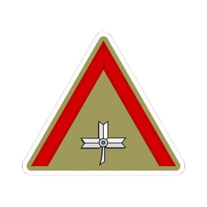 Croatia HOS OR 3 (Croatia) (Military Rank) STICKER Vinyl Kiss-Cut Decal 4 Inch White - The Sticker Space