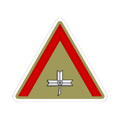Croatia HOS OR 3 (Croatia) (Military Rank) STICKER Vinyl Kiss-Cut Decal 6 Inch White - The Sticker Space