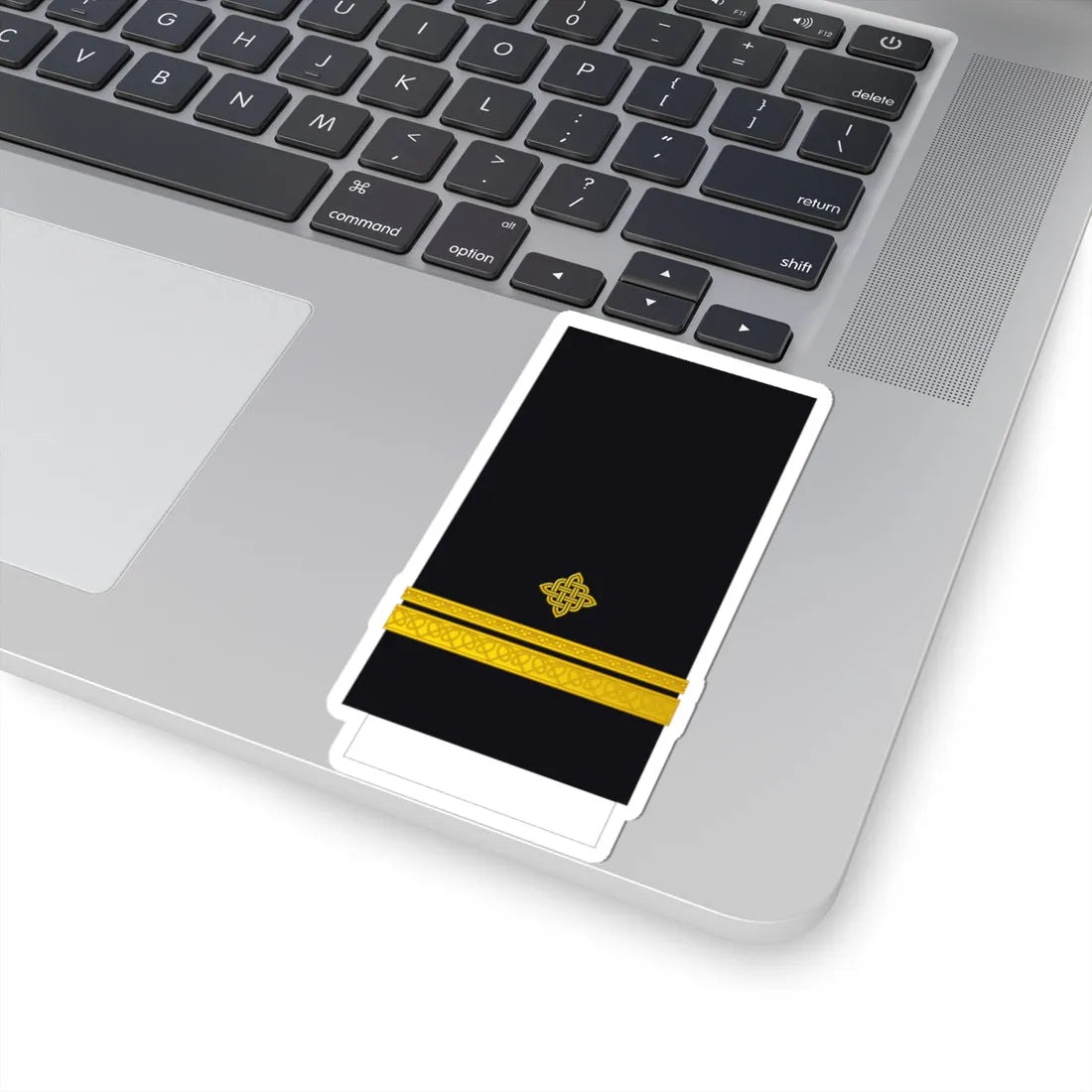 Croatia Navy OF 1a (Croatia) (Military Rank) STICKER Vinyl Kiss-Cut Decal - The Sticker Space