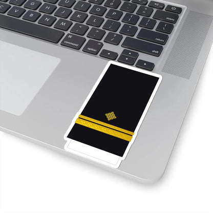 Croatia Navy OF 1a (Croatia) (Military Rank) STICKER Vinyl Kiss-Cut Decal - The Sticker Space