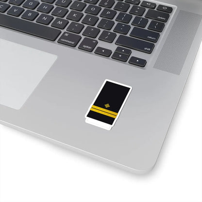 Croatia Navy OF 1b (Croatia) (Military Rank) STICKER Vinyl Kiss-Cut Decal - The Sticker Space