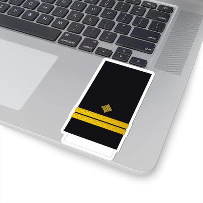 Croatia Navy OF 1b (Croatia) (Military Rank) STICKER Vinyl Kiss-Cut Decal - The Sticker Space