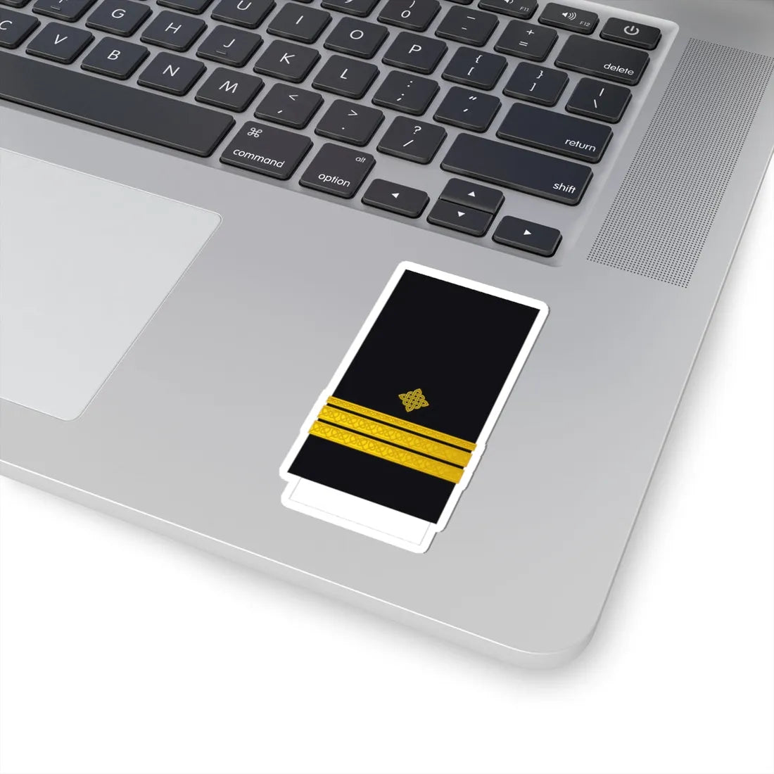 Croatia Navy OF 2 (Croatia) (Military Rank) STICKER Vinyl Kiss-Cut Decal - The Sticker Space