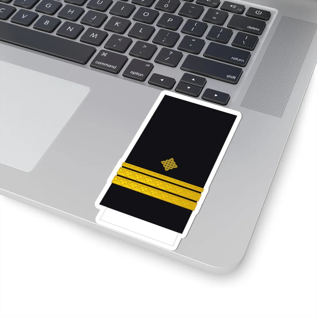 Croatia Navy OF 2 (Croatia) (Military Rank) STICKER Vinyl Kiss-Cut Decal - The Sticker Space