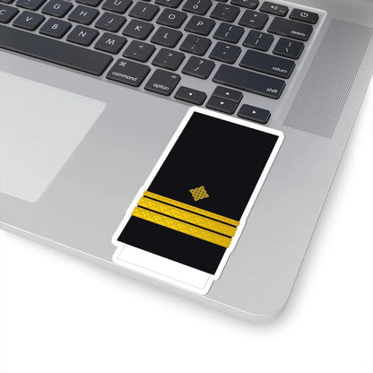 Croatia Navy OF 2 (Croatia) (Military Rank) STICKER Vinyl Kiss-Cut Decal - The Sticker Space