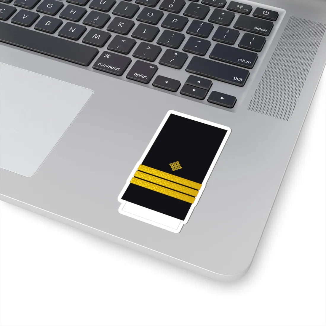 Croatia Navy OF 3 (Croatia) (Military Rank) STICKER Vinyl Kiss-Cut Decal - The Sticker Space