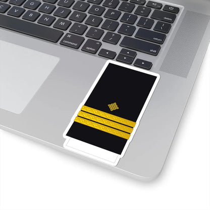 Croatia Navy OF 3 (Croatia) (Military Rank) STICKER Vinyl Kiss-Cut Decal - The Sticker Space