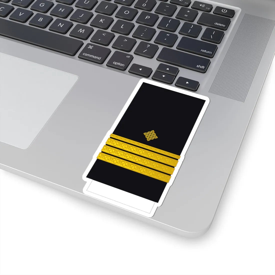 Croatia Navy OF 4 (Croatia) (Military Rank) STICKER Vinyl Kiss-Cut Decal - The Sticker Space