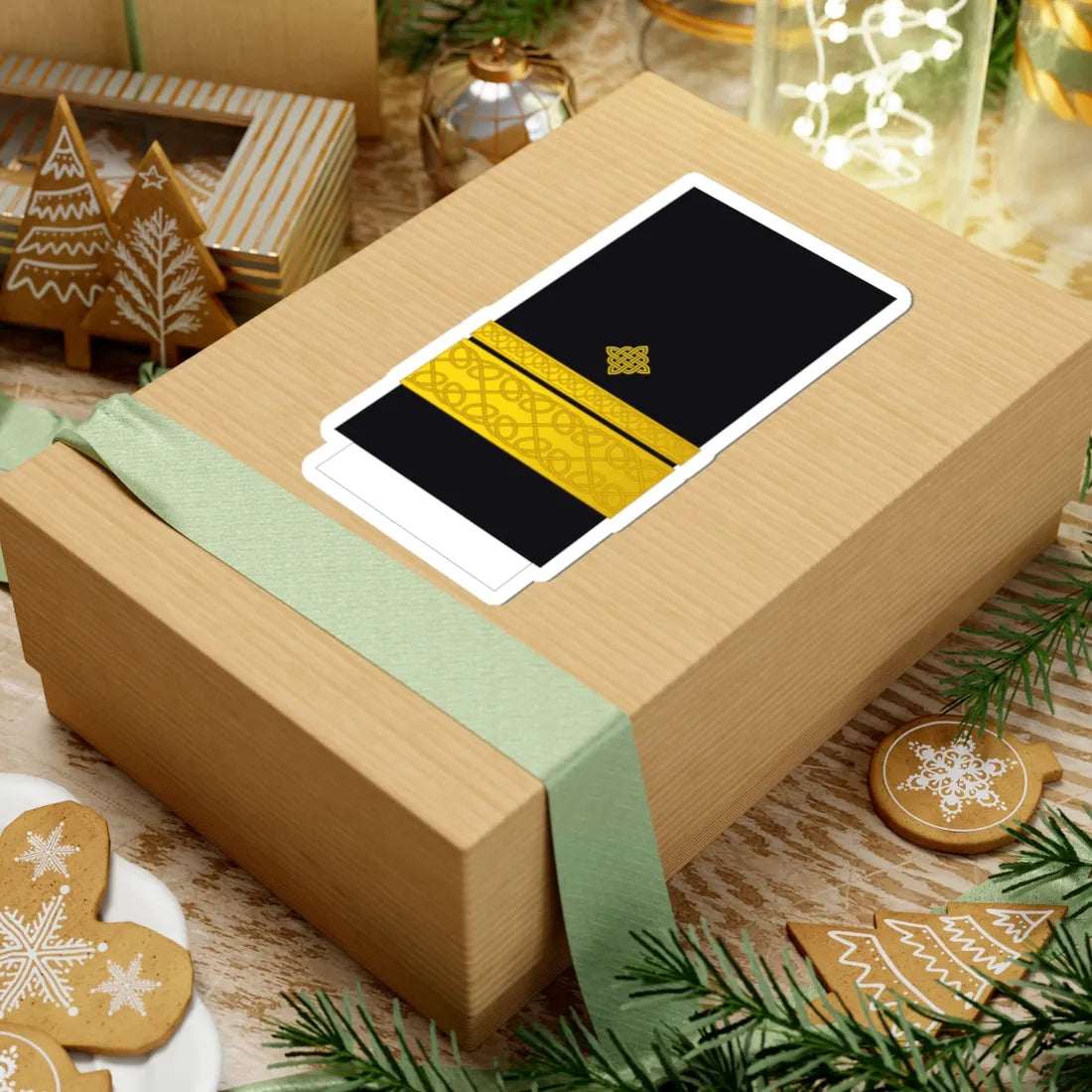 Croatia Navy OF 7 (Croatia) (Military Rank) STICKER Vinyl Kiss-Cut Decal - The Sticker Space