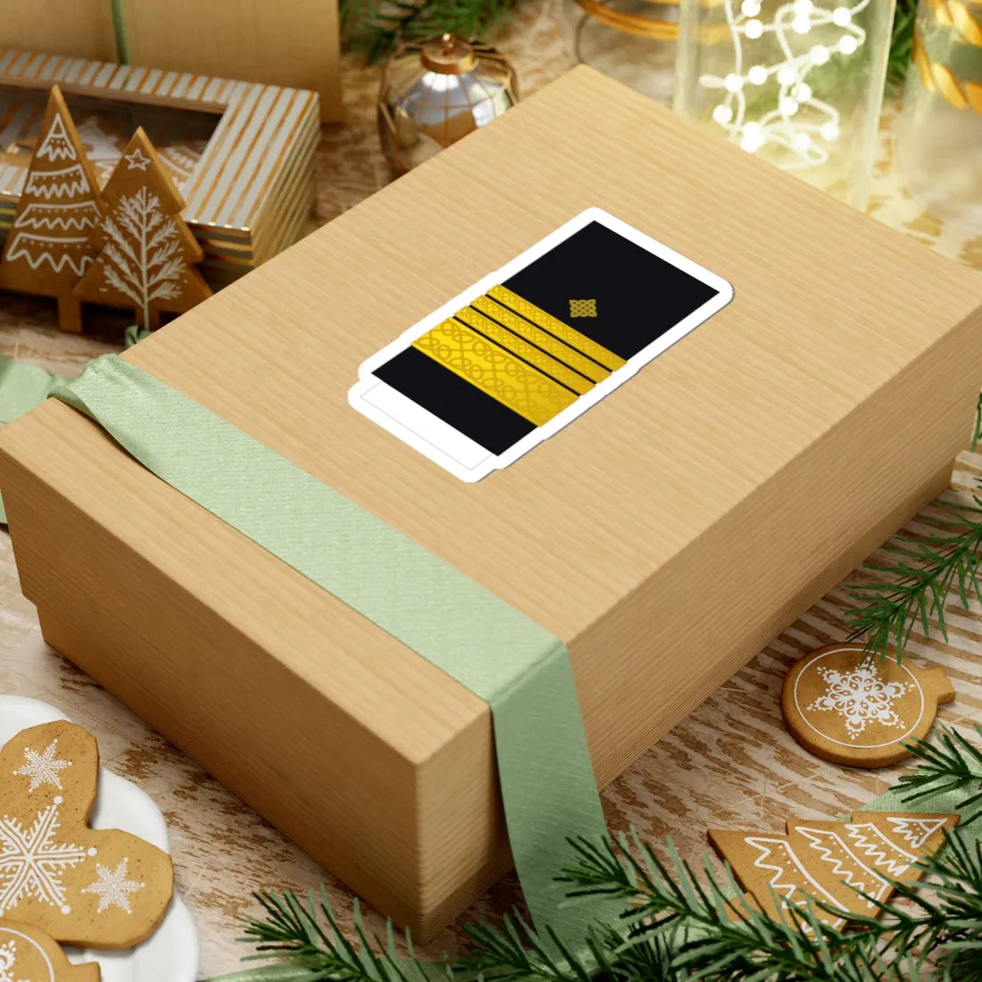 Croatia Navy OF 9 (Croatia) (Military Rank) STICKER Vinyl Kiss-Cut Decal - The Sticker Space