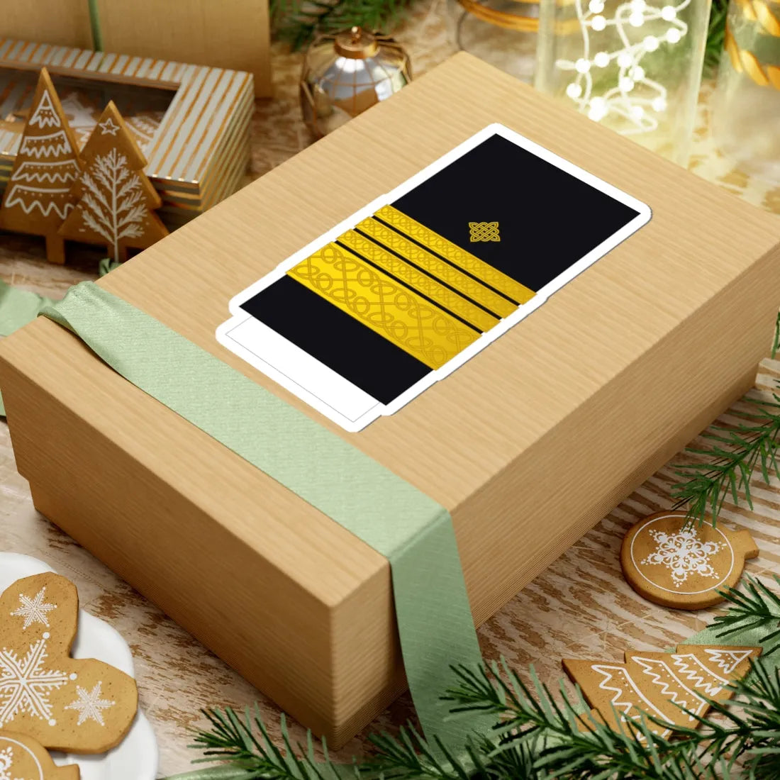 Croatia Navy OF 9 (Croatia) (Military Rank) STICKER Vinyl Kiss-Cut Decal - The Sticker Space