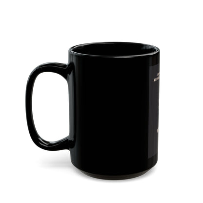 Croatia Passport - Black Coffee Mug