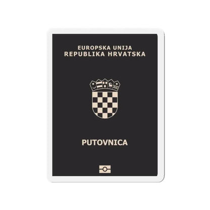 Croatia Passport - Refrigerator Magnet 2 Inch - The Sticker Space