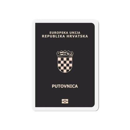 Croatia Passport - Refrigerator Magnet - The Sticker Space