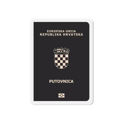 Croatia Passport - Refrigerator Magnet - The Sticker Space