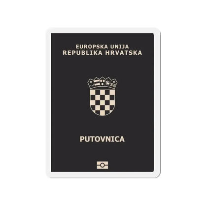 Croatia Passport - Refrigerator Magnet - The Sticker Space