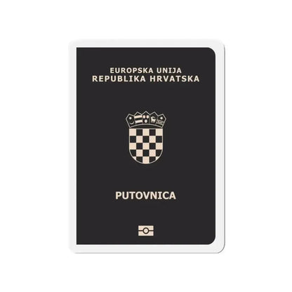 Croatia Passport - Refrigerator Magnet - The Sticker Space