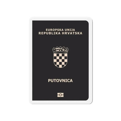 Croatia Passport - Refrigerator Magnet - The Sticker Space