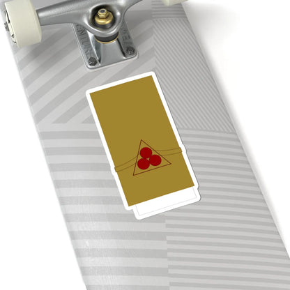 Croatia Ustase OF 2b (Croatia) (Military Rank) STICKER Vinyl Kiss-Cut Decal - The Sticker Space