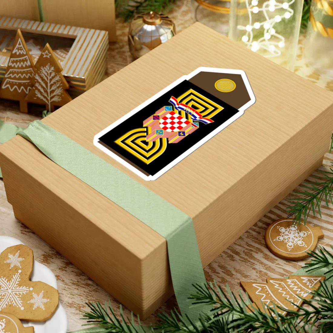 Croatia Vrhovnik (Croatia) (Military Rank) STICKER Vinyl Kiss-Cut Decal - The Sticker Space