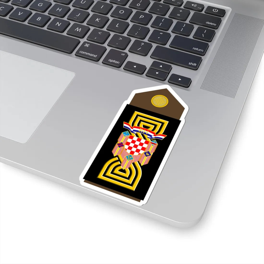 Croatia Vrhovnik (Croatia) (Military Rank) STICKER Vinyl Kiss-Cut Decal - The Sticker Space