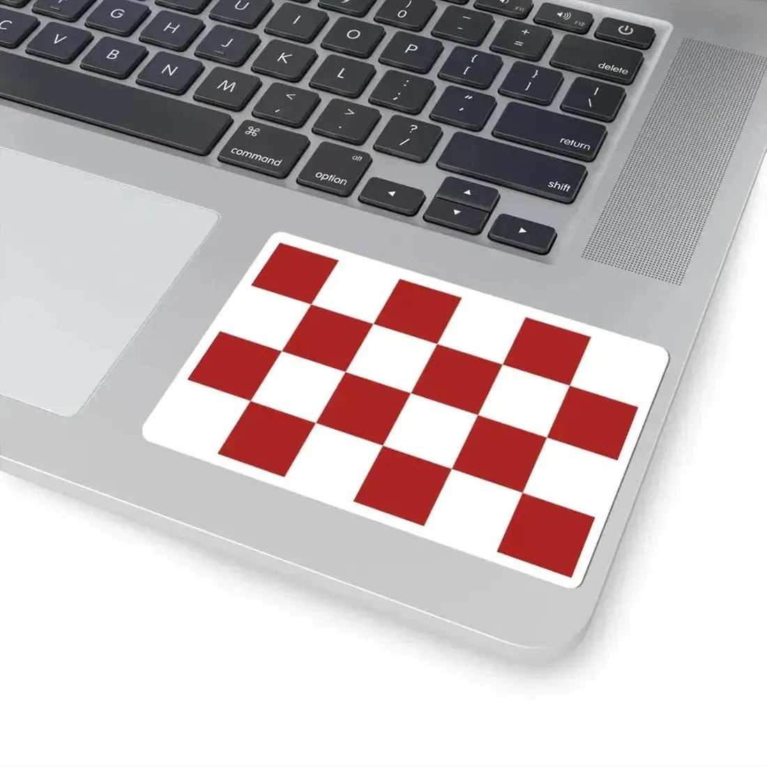 Croatian Chequy Flag (Croatia) STICKER Vinyl Kiss-Cut Decal - The Sticker Space