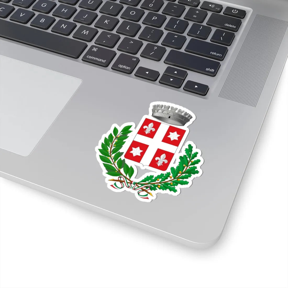 Crodo-Stemma (Italy) (Coat of Arms) STICKER Vinyl Kiss-Cut Decal - The Sticker Space