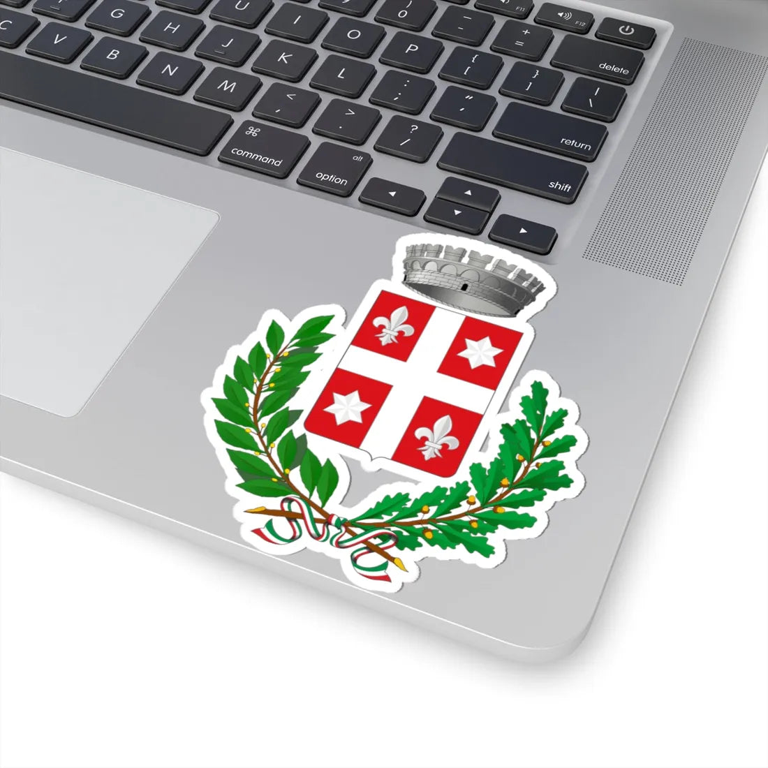 Crodo-Stemma (Italy) (Coat of Arms) STICKER Vinyl Kiss-Cut Decal - The Sticker Space