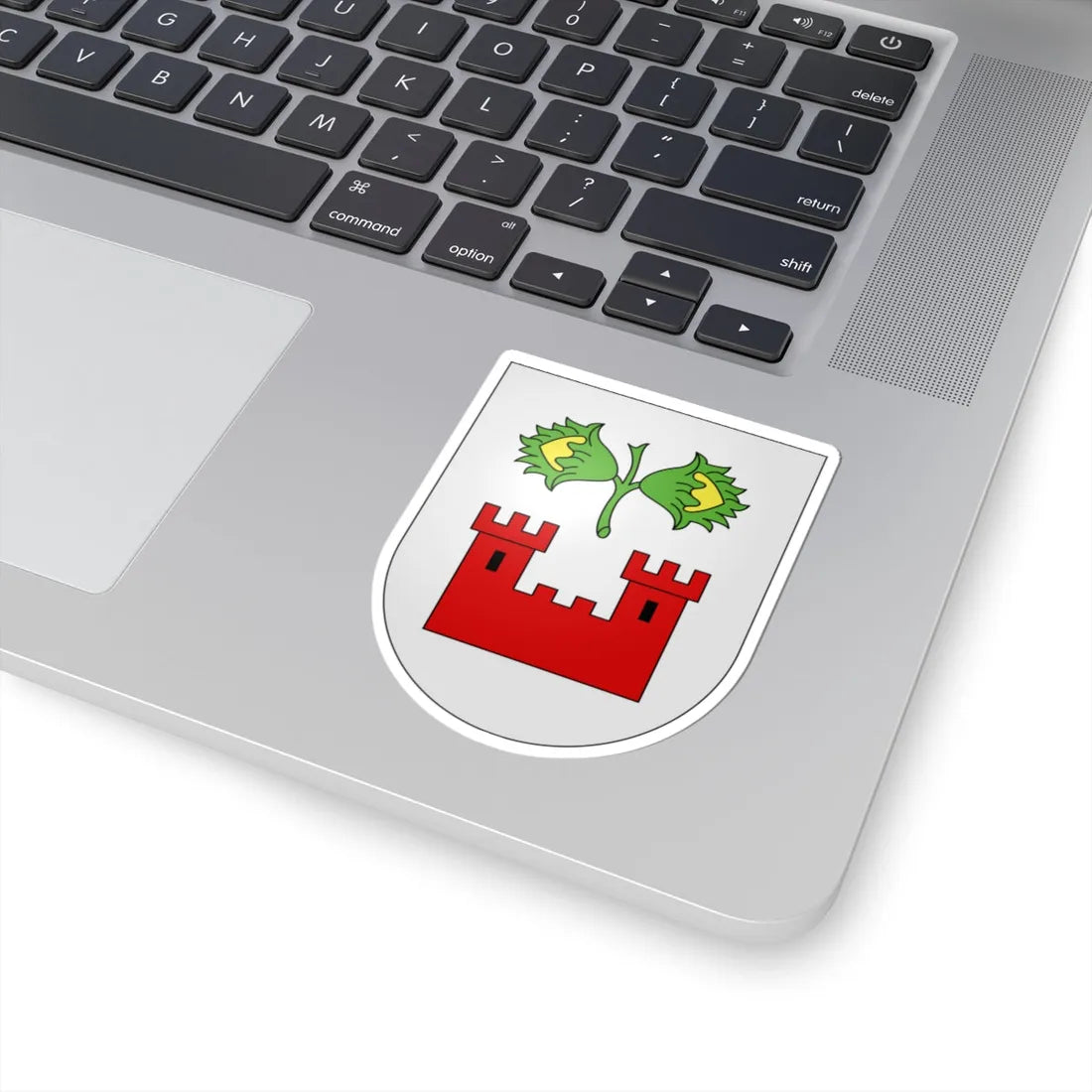 Croglio-coat of arms (Switzerland) (Coat of Arms) STICKER Vinyl Kiss-Cut Decal - The Sticker Space